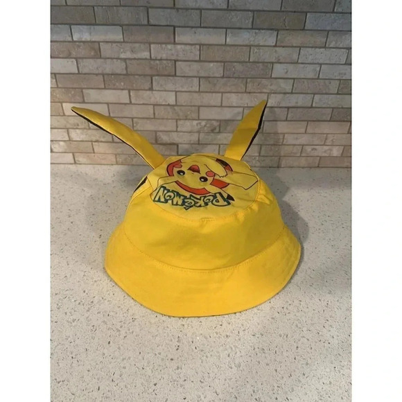 Rare "Pokemon" Bucket Hat - Detective Pikachu‎ bz - Picture 4 of 6